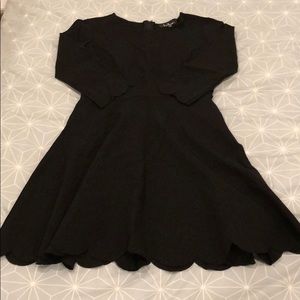 Lulu's Black Mini Dress